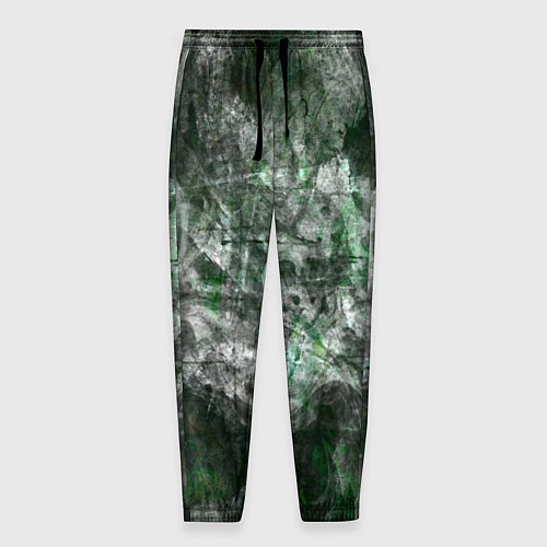 Мужские брюки Абстракция - acid boom / 3D-принт – фото 1