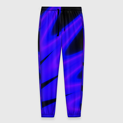 Мужские брюки Neon is multicolored / 3D-принт – фото 1