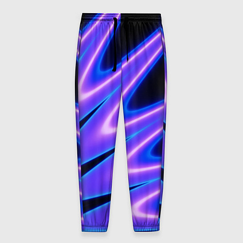 Мужские брюки Color multi-colored neon / 3D-принт – фото 1