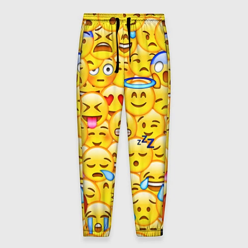 Мужские брюки Emoji / 3D-принт – фото 1