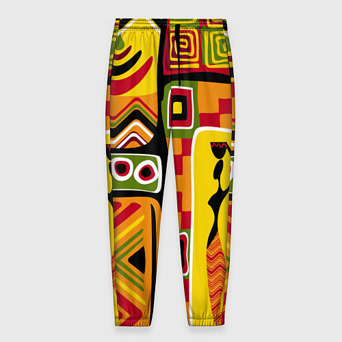 Мужские брюки Африка / 3D-принт – фото 1