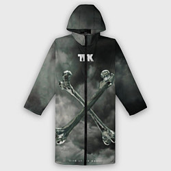 Дождевик мужской Thousand Foot Krutch - Give Up The Ghost, цвет: 3D-принт