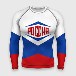 Рашгард мужской Россия 2016, цвет: 3D-принт
