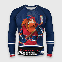 Рашгард мужской Montreal Canadiens, цвет: 3D-принт