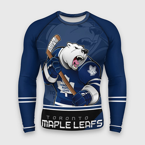 Мужской рашгард Toronto Maple Leafs / 3D-принт – фото 1