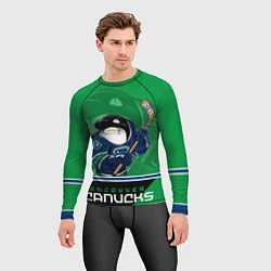 Рашгард мужской Vancouver Canucks, цвет: 3D-принт — фото 2