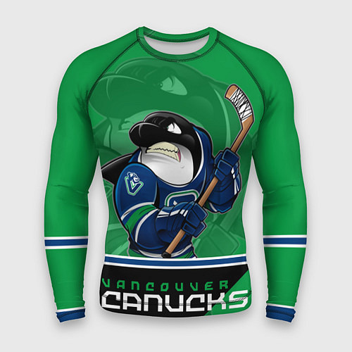 Мужской рашгард Vancouver Canucks / 3D-принт – фото 1