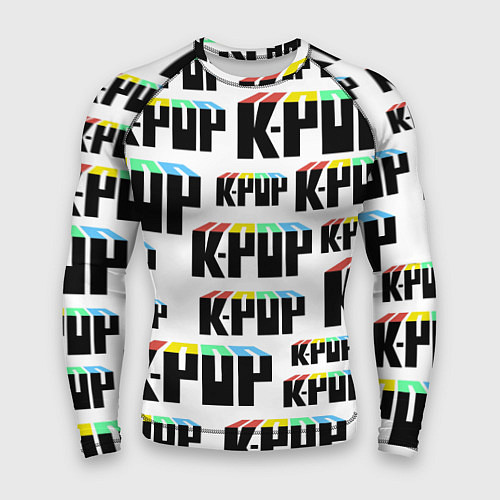 Мужской рашгард K-pop Pattern / 3D-принт – фото 1