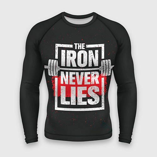 Мужской рашгард The iron never lies / 3D-принт – фото 1