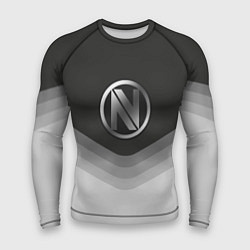 Рашгард мужской EnVyUs Uniform, цвет: 3D-принт