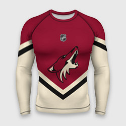 Рашгард мужской NHL: Arizona Coyotes, цвет: 3D-принт