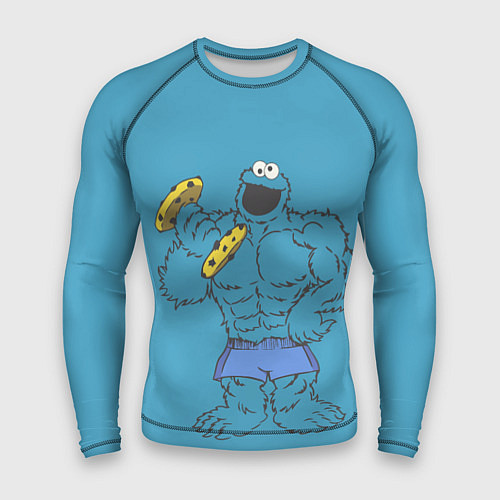 Мужской рашгард Коржик качок / 3D-принт – фото 1