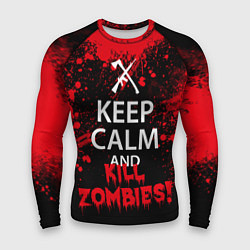 Мужской рашгард Keep Calm & Kill Zombies