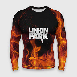 Рашгард мужской Linkin Park: Hell Flame, цвет: 3D-принт
