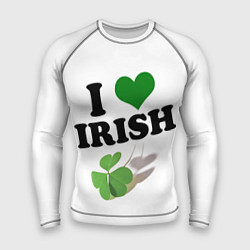 Рашгард мужской Ireland, I love Irish, цвет: 3D-принт