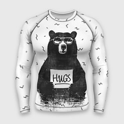 Рашгард мужской Bear Hugs, цвет: 3D-принт