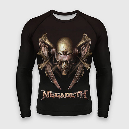 Мужской рашгард Megadeth / 3D-принт – фото 1