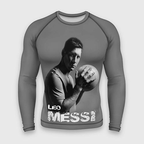 Мужской рашгард Leo Messi / 3D-принт – фото 1