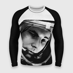 Рашгард мужской Гагарин космонавт, цвет: 3D-принт
