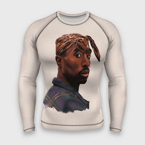 Мужской рашгард Tupac Shakur / 3D-принт – фото 1