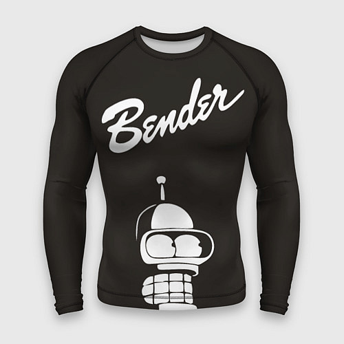 Мужской рашгард Bender Retro / 3D-принт – фото 1