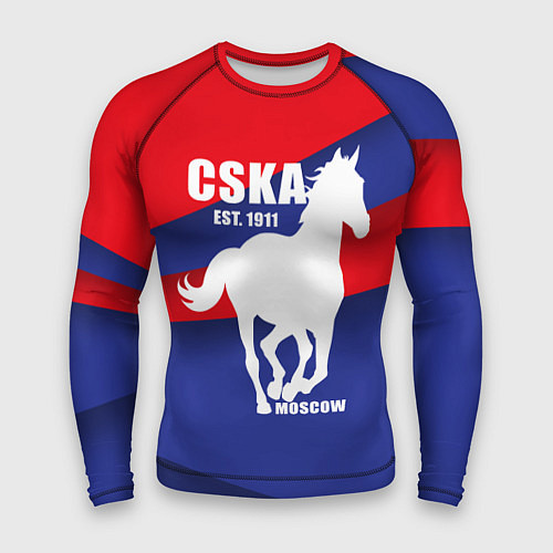 Мужской рашгард CSKA est. 1911 / 3D-принт – фото 1