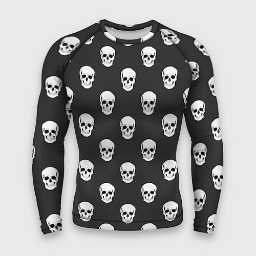 Мужской рашгард BFMV: Skulls / 3D-принт – фото 1