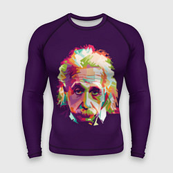 Рашгард мужской Альберт Эйнштейн: Арт, цвет: 3D-принт