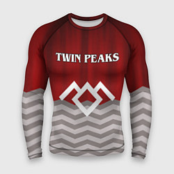 Рашгард мужской Twin Peaks, цвет: 3D-принт