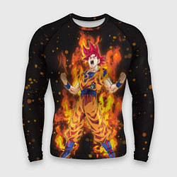 Мужской рашгард Fire Goku