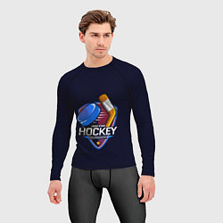 Рашгард мужской Hockey Tournament, цвет: 3D-принт — фото 2