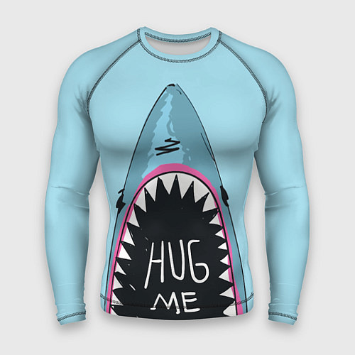 Мужской рашгард Shark: Hug me / 3D-принт – фото 1