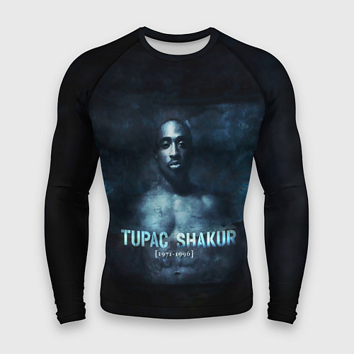 Мужской рашгард Tupac Shakur 1971-1996 / 3D-принт – фото 1