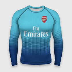 Рашгард мужской Arsenal FC: Ozil Blue Away 17/18, цвет: 3D-принт