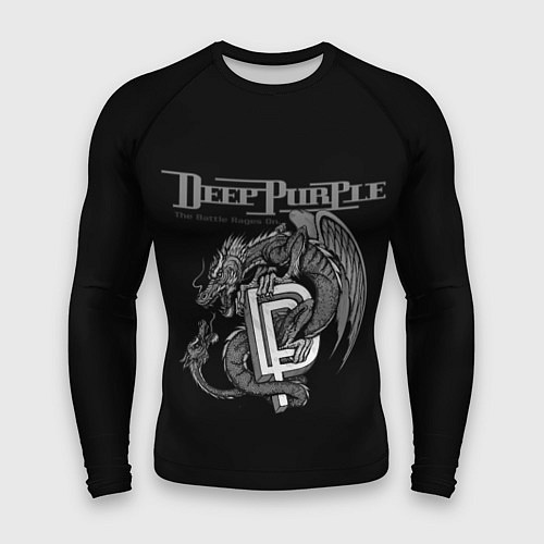 Мужской рашгард Deep Purple: Dark Dragon / 3D-принт – фото 1