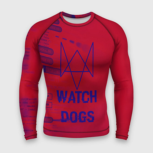 Мужской рашгард Watch Dogs: Hacker Collection / 3D-принт – фото 1