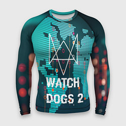Рашгард мужской Watch Dogs 2: Network Hack, цвет: 3D-принт