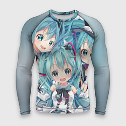 Мужской рашгард Hatsune Miku