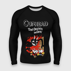 Рашгард мужской Cuphead: Hell Devil, цвет: 3D-принт