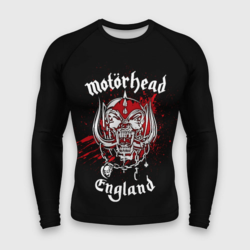 Мужской рашгард Motorhead England / 3D-принт – фото 1