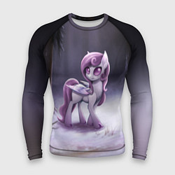 Рашгард мужской Violet Pony, цвет: 3D-принт