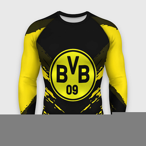 Мужской рашгард Borussia FC: Sport Fashion / 3D-принт – фото 1