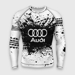 Мужской рашгард Audi: Black Spray