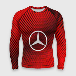 Мужской рашгард Mercedes: Red Carbon