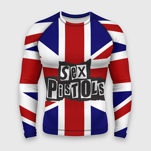 Мужской рашгард Sex Pistols UK / 3D-принт – фото 1