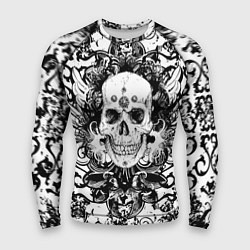 Мужской рашгард Grunge Skull