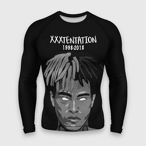 Мужской рашгард XXXTentacion: 1998-2018 / 3D-принт – фото 1