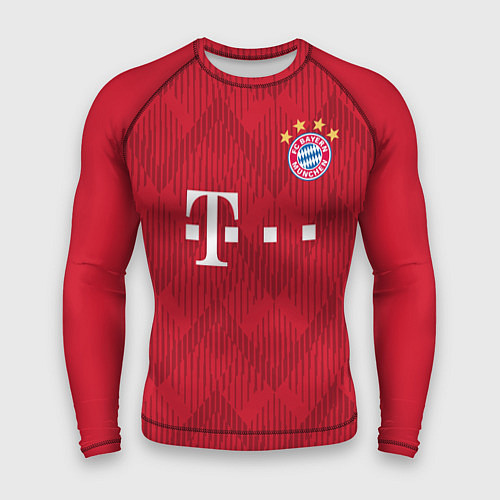 Мужской рашгард FC Bayern Home 18-19 / 3D-принт – фото 1