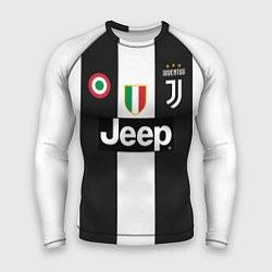 Рашгард мужской FC Juventus 18-19, цвет: 3D-принт