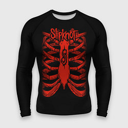 Мужской рашгард Slipknot Skeleton